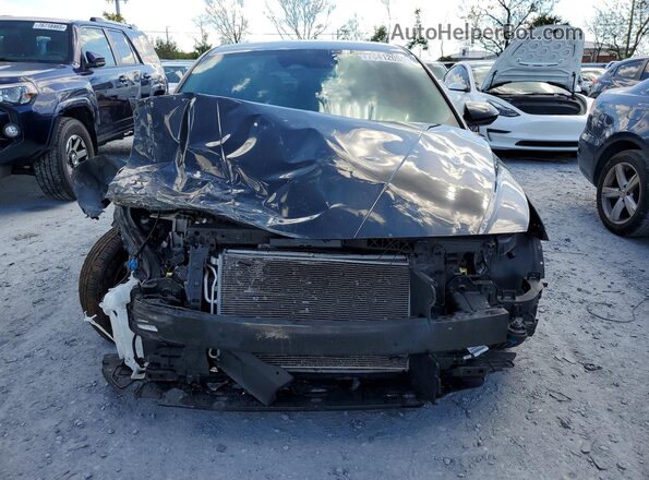 5NPLM4AG8MH043367 2021 HYUNDAI ELANTRA Black Front view