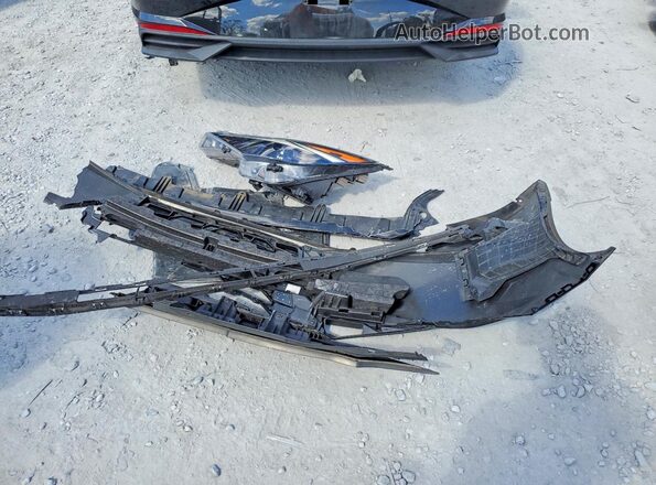 5NPLM4AG8MH043367 2021 HYUNDAI ELANTRA Black Engine compartment view