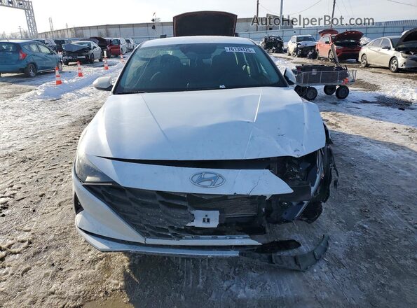 5NPLM4AG9MH002892 2021 HYUNDAI ELANTRA Белый 
