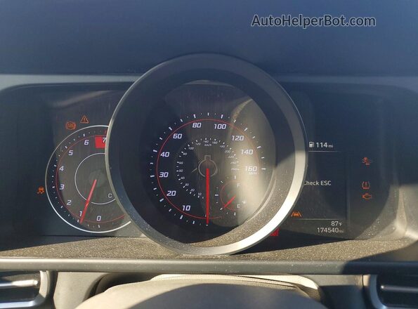 5NPLM4AG9MH030286 2021 HYUNDAI ELANTRA Белый Вид щитка приборов