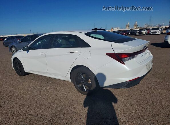 5NPLM4AG9MH030286 2021 HYUNDAI ELANTRA Белый Задняя левая четверть