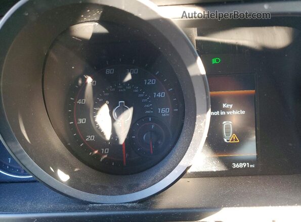 5NPLM4AGXMH028045 2021 HYUNDAI ELANTRA Silver Instrument cluster view