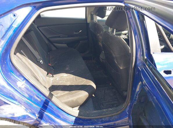 5NPLN4AG5MH037104 2021 HYUNDAI ELANTRA Blue VIN sticker view