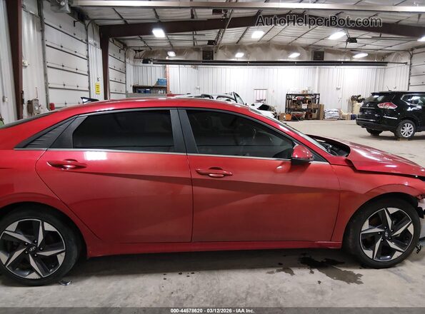 5NPLN4AG6MH022174 2021 HYUNDAI ELANTRA Red 