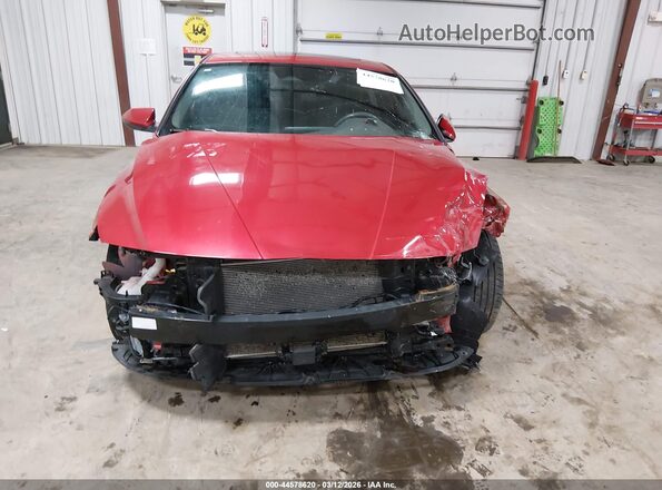 5NPLN4AG6MH022174 2021 HYUNDAI ELANTRA Red Rear interior view