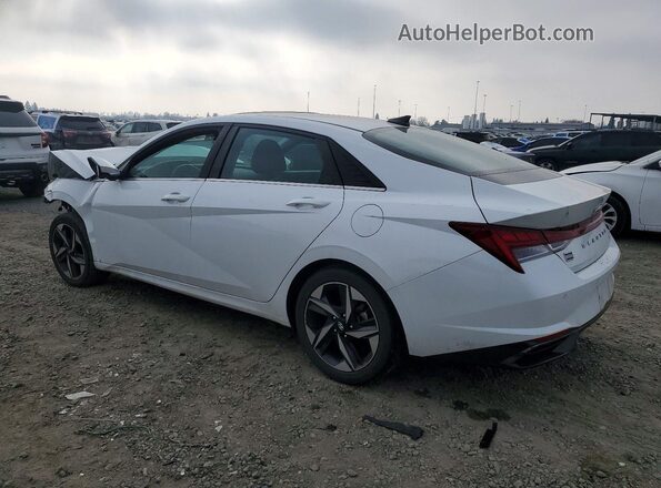 5NPLP4AG3MH000160 2021 HYUNDAI ELANTRA White Rear left