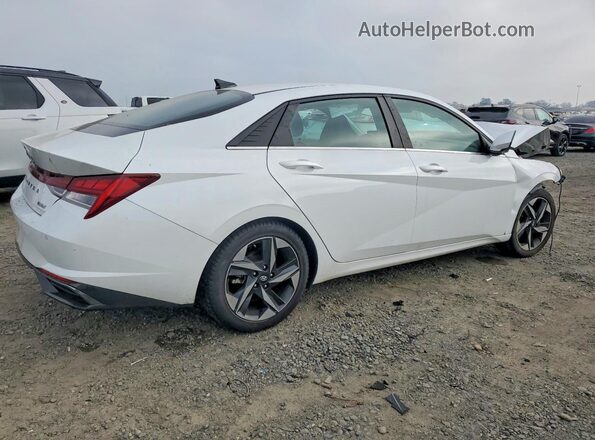 5NPLP4AG3MH000160 2021 HYUNDAI ELANTRA White Rear right