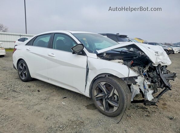 5NPLP4AG3MH000160 2021 HYUNDAI ELANTRA White Front right