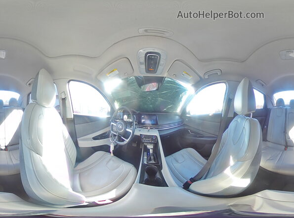 5NPLP4AG5MH015551 2021 HYUNDAI ELANTRA White VIN կոդի պիտակի տեսք