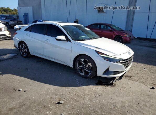 5NPLP4AG5MH015551 2021 HYUNDAI ELANTRA White Առջևի աջ