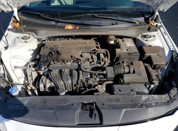 5NPLP4AG5MH015551 2021 HYUNDAI ELANTRA White Սալոնի հետևի տեսք