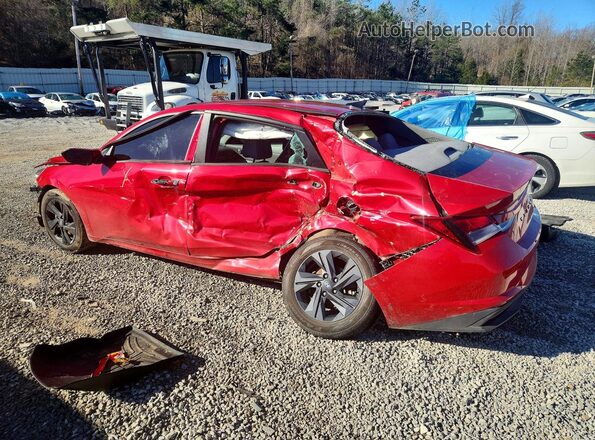 5NPLS4AG0MH008974 2021 HYUNDAI ELANTRA Red 