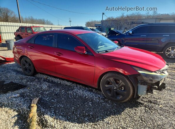 5NPLS4AG0MH008974 2021 HYUNDAI ELANTRA Red 