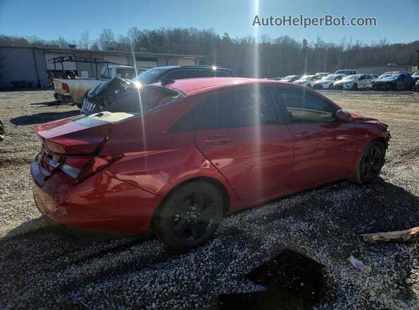 5NPLS4AG0MH008974 2021 HYUNDAI ELANTRA Red 