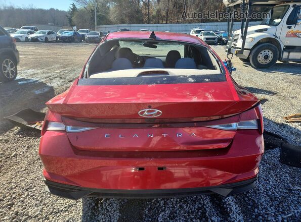 5NPLS4AG0MH008974 2021 HYUNDAI ELANTRA Red 