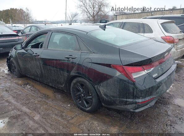 5NPLS4AG1MH027338 2021 HYUNDAI ELANTRA Black Հետևի ձախ
