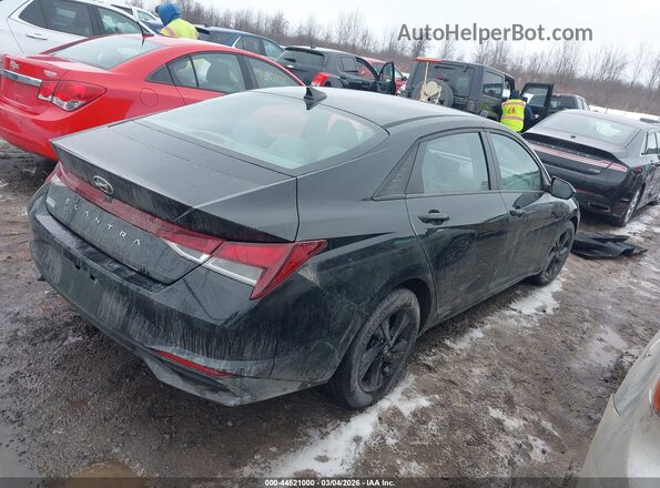 5NPLS4AG1MH027338 2021 HYUNDAI ELANTRA Black Հետևի աջ