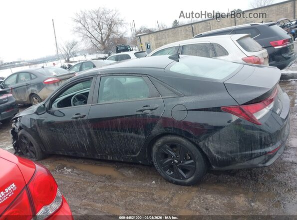 5NPLS4AG1MH027338 2021 HYUNDAI ELANTRA Black Սալոնի 360 աստիճան տեսք