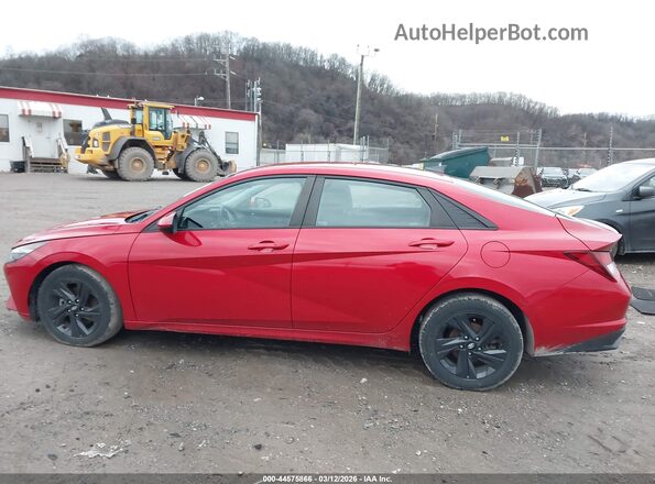 5NPLS4AG6MH004699 2021 HYUNDAI ELANTRA Red სალონის 360-გრადუსიანი ხედი