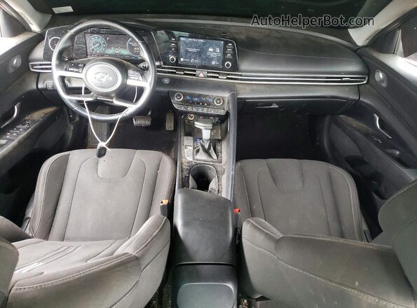 5NPLS4AG8MH027384 2021 HYUNDAI ELANTRA Red Առջևի վահանակի տեսք