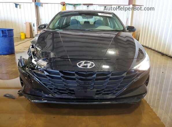 5NPLS4AG8MH028597 2021 HYUNDAI ELANTRA Black წინა ხედი