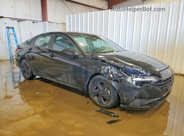 5NPLS4AG8MH028597 2021 HYUNDAI ELANTRA Black წინა მარჯვენა