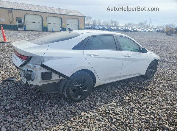 5NPLS4AG9MH048695 2021 HYUNDAI ELANTRA White Rear right