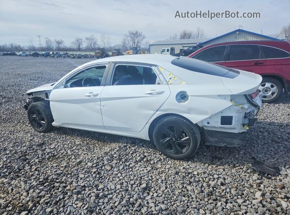 5NPLS4AG9MH048695 2021 HYUNDAI ELANTRA White Rear left