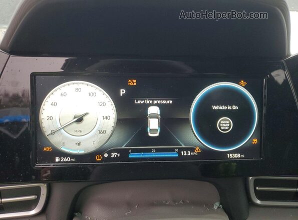 5NPLS4AGXMH008898 2021 HYUNDAI ELANTRA Black Instrument cluster view