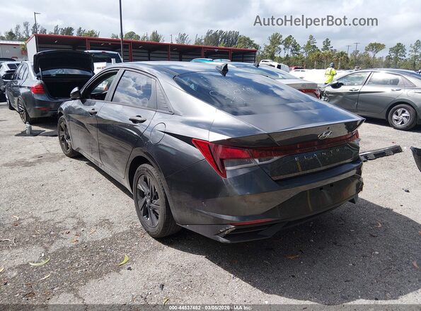 5NPLS4AGXMH020498 2021 HYUNDAI ELANTRA Серый Задняя левая четверть