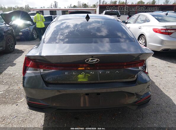 5NPLS4AGXMH020498 2021 HYUNDAI ELANTRA Серый 