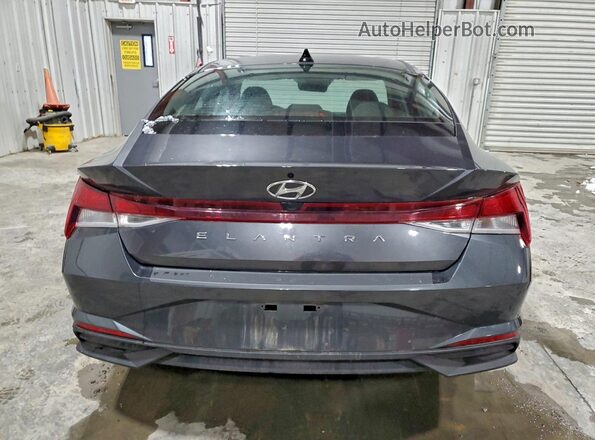 5NPLS4AGXNH081237 2022 HYUNDAI ELANTRA Gray Vista trasera