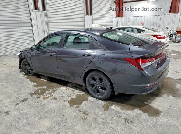 5NPLS4AGXNH081237 2022 HYUNDAI ELANTRA Gray Trasero izquierdo