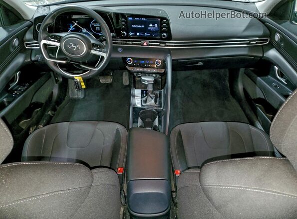 5NPLS4AGXNH081237 2022 HYUNDAI ELANTRA Gray Vista del salpicadero