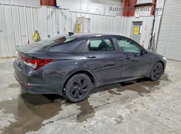 5NPLS4AGXNH081237 2022 HYUNDAI ELANTRA Gray Trasero derecho
