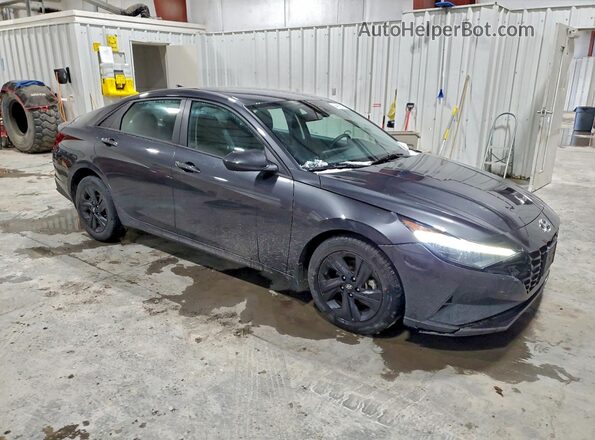 5NPLS4AGXNH081237 2022 HYUNDAI ELANTRA Gray Delantero derecho