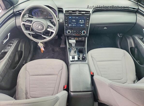 5NTJB4AE7NH009399 2022 HYUNDAI SANTA Black Dashboard view