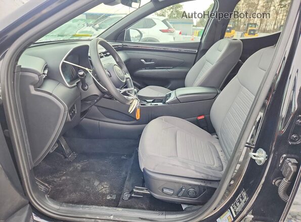 5NTJB4AE7NH009399 2022 HYUNDAI SANTA Black Front interior view