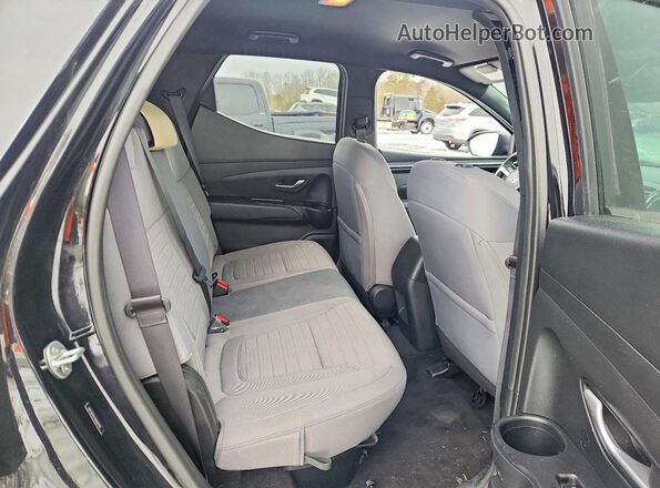 5NTJB4AE7NH009399 2022 HYUNDAI SANTA Black Rear seats view
