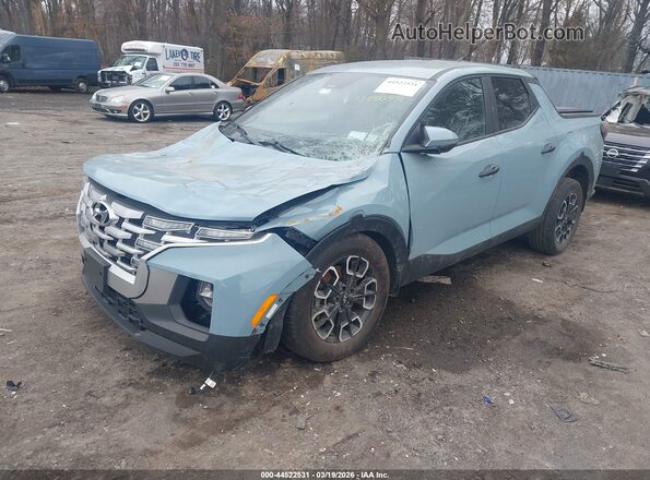 5NTJBDAE0PH065641 2023 HYUNDAI SANTA CRUZ Blue Առջևի ձախ երեք քառորդ տեսարան