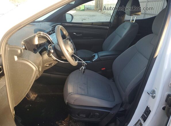 5NTJC4AE4NH018087 2022 HYUNDAI SANTA White წინა სალონის ხედი