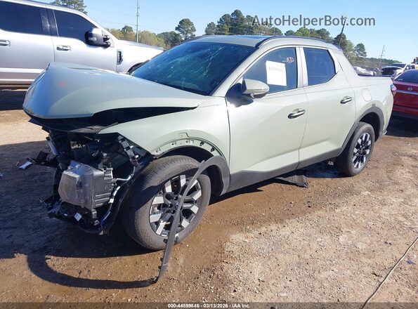 5NTJC4DE2SH141510 2025 HYUNDAI SANTA CRUZ Зеленый Передняя левая четверть