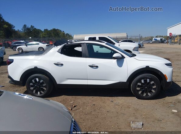 5NTJC4DE4SH132954 2025 HYUNDAI SANTA CRUZ White Սալոնի 360 աստիճան տեսք