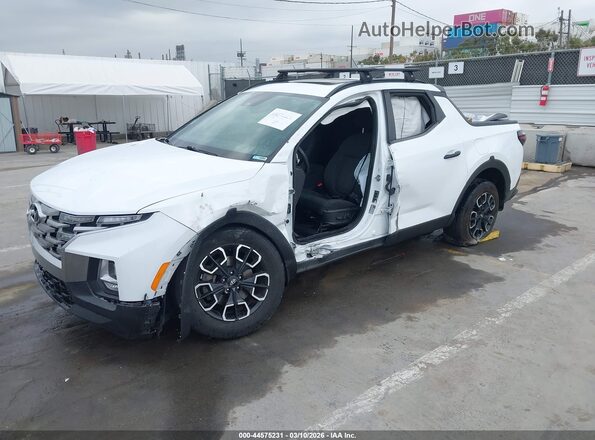 5NTJCDAE3NH018193 2022 HYUNDAI SANTA CRUZ White Առջևի ձախ երեք քառորդ տեսարան