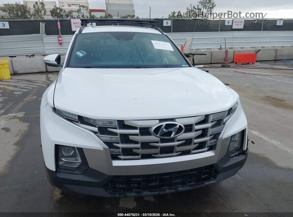5NTJCDAE3NH018193 2022 HYUNDAI SANTA CRUZ White Առջևի վահանակի տեսք