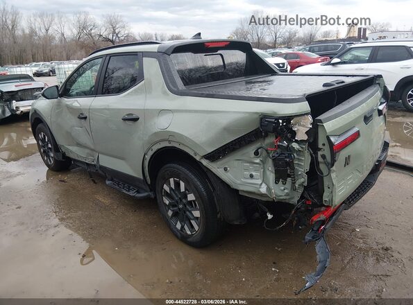 5NTJCDDE0SH132000 2025 HYUNDAI SANTA CRUZ Green Задня ліва чверть