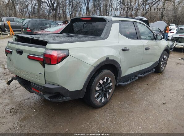 5NTJCDDE0SH132000 2025 HYUNDAI SANTA CRUZ Green Задня права чверть