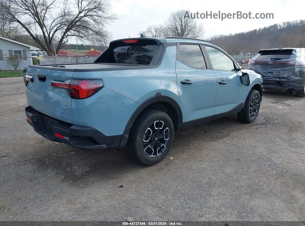 5NTJCDDE1RH117466 2024 HYUNDAI SANTA CRUZ Синий Задняя правая четверть