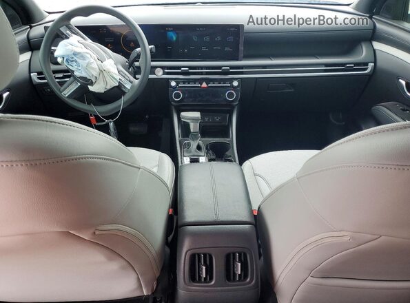 5NTJCDDE3SH146747 2025 HYUNDAI SANTA White წინა პანელის ხედი