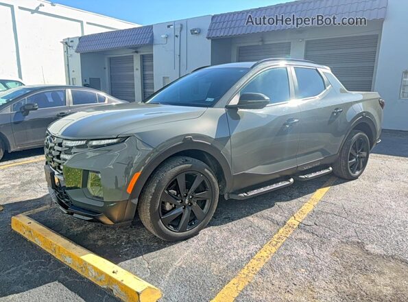 5NTJCDDF9RH110659 2024 HYUNDAI SANTA Gray Trasero izquierdo